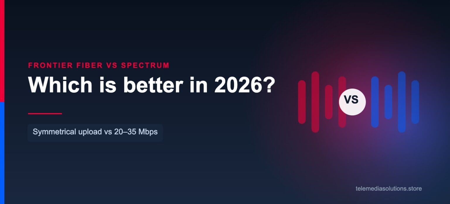 Frontier Fiber vs Spectrum 2026: Uploads and Price Lock